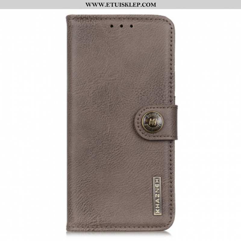 Etui Folio do Oppo A94 5G Imitacja Skóry Khazneh